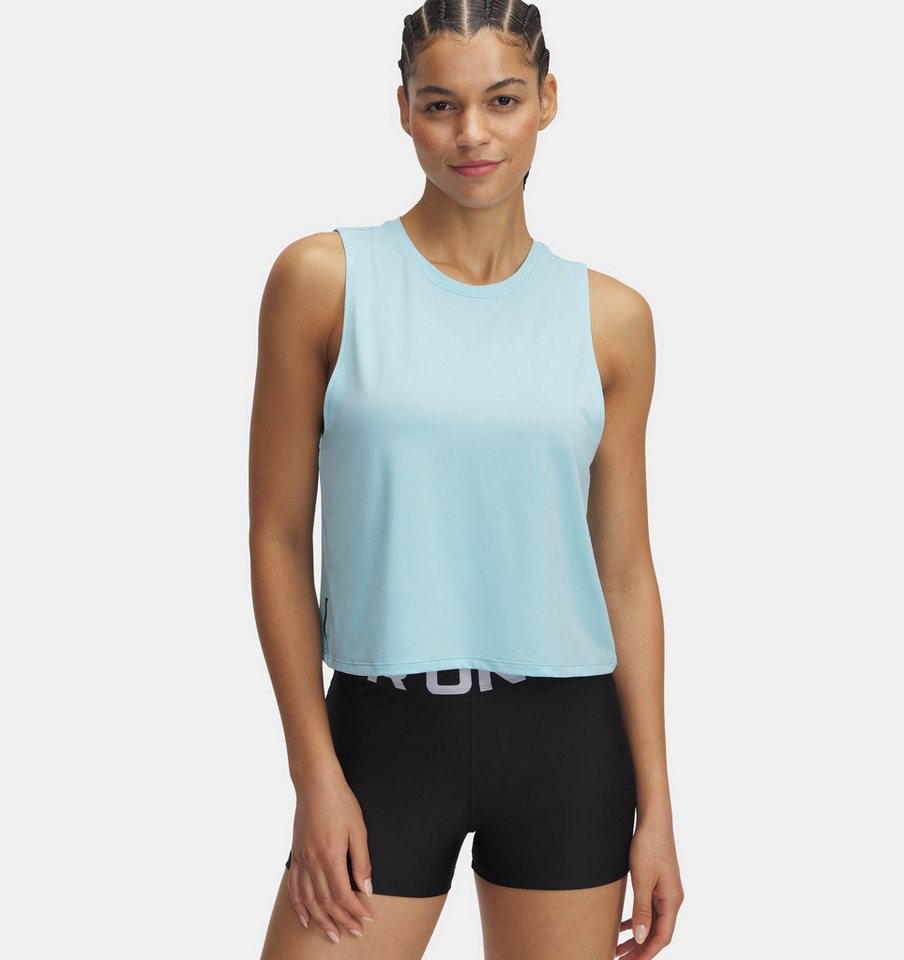 Under Armour® Tanktop VANISH ENERGY CROP TANK ASHEN SLATE/ASHEN SLATE/LIGHT von Under Armour®