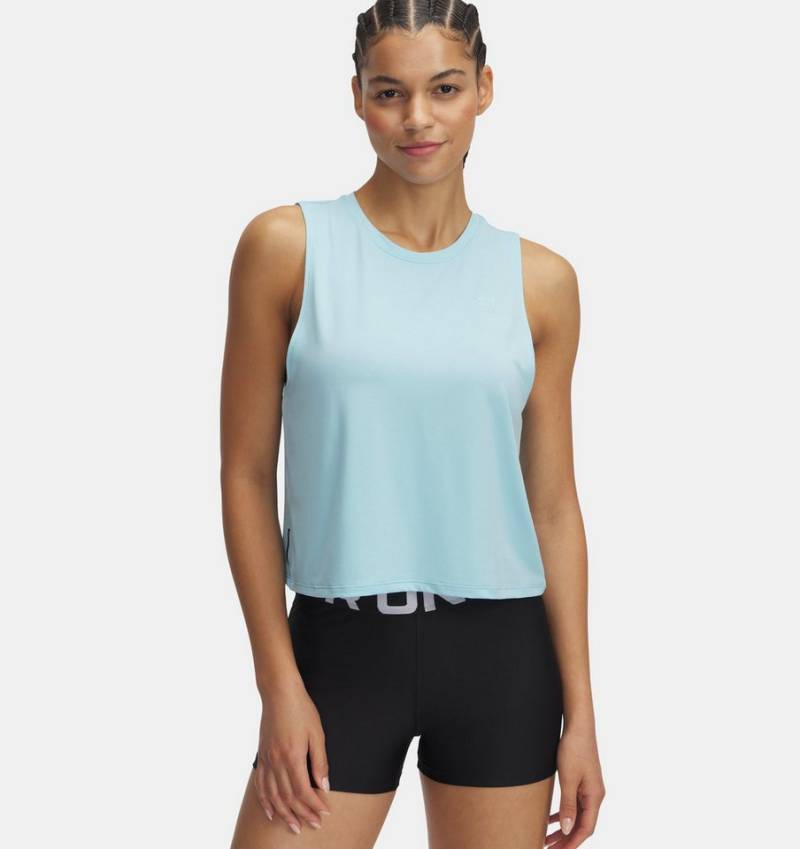 Under Armour® Tanktop VANISH ENERGY CROP TANK ASHEN SLATE/ASHEN SLATE/LIGHT von Under Armour®