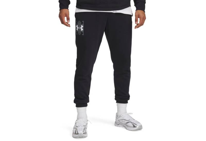 Under Armour® Trainingshose Under Armour Herren Trainingshose Rival Terry Logo Jogger 1390144 von Under Armour®