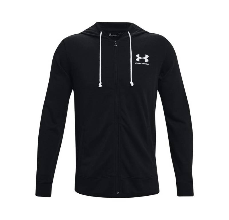 Under Armour® Trainingsjacke UA RIVAL TERRY LC FZ BLACK von Under Armour®