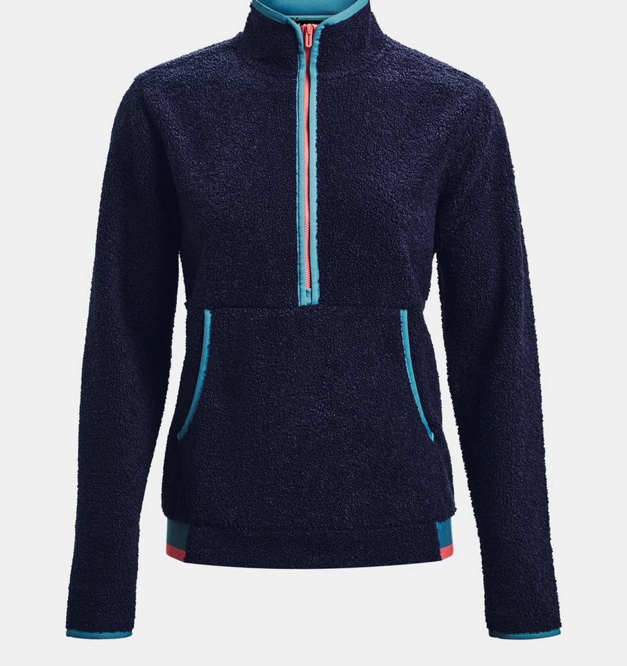 Under Armour® Trainingspullover Under Armour Golf Pullover Pile ½ Zip Navy Damen von Under Armour®
