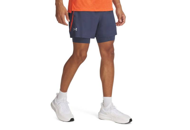 Under Armour® Trainingsshorts Under Armour Herren Short Launch 5 2-IN-1 Shorts 1382640 von Under Armour®