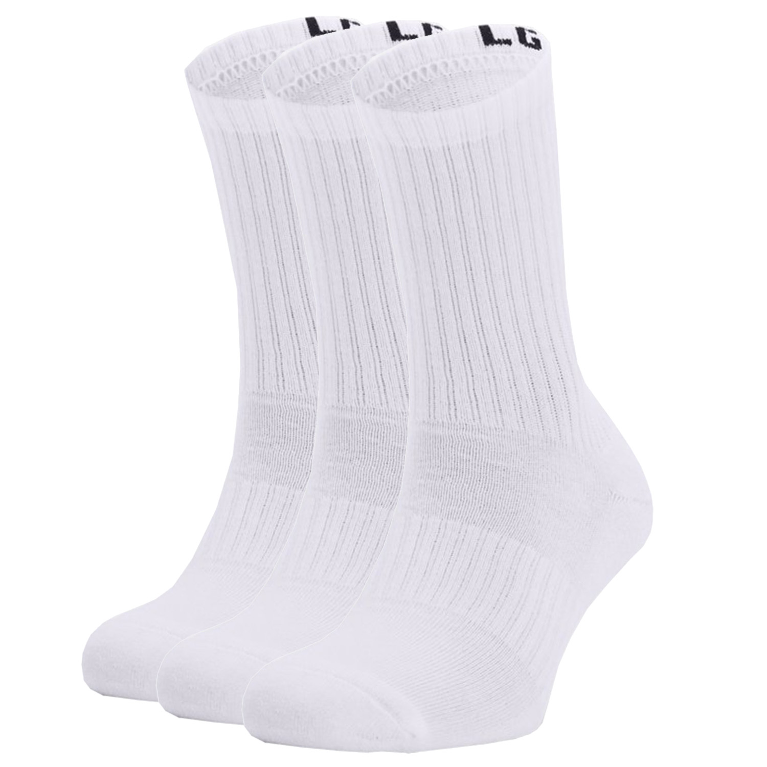 3 Paar Under Armour Core Crew Socken Unisex Sportsocken 1358345 von Under Armour