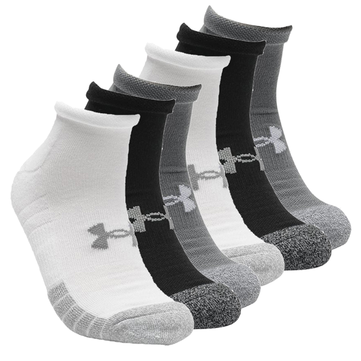 6 Paar Under Armour HeatGear Lo Cut Sneaker Socken Unisex Kurzsocke von Under Armour