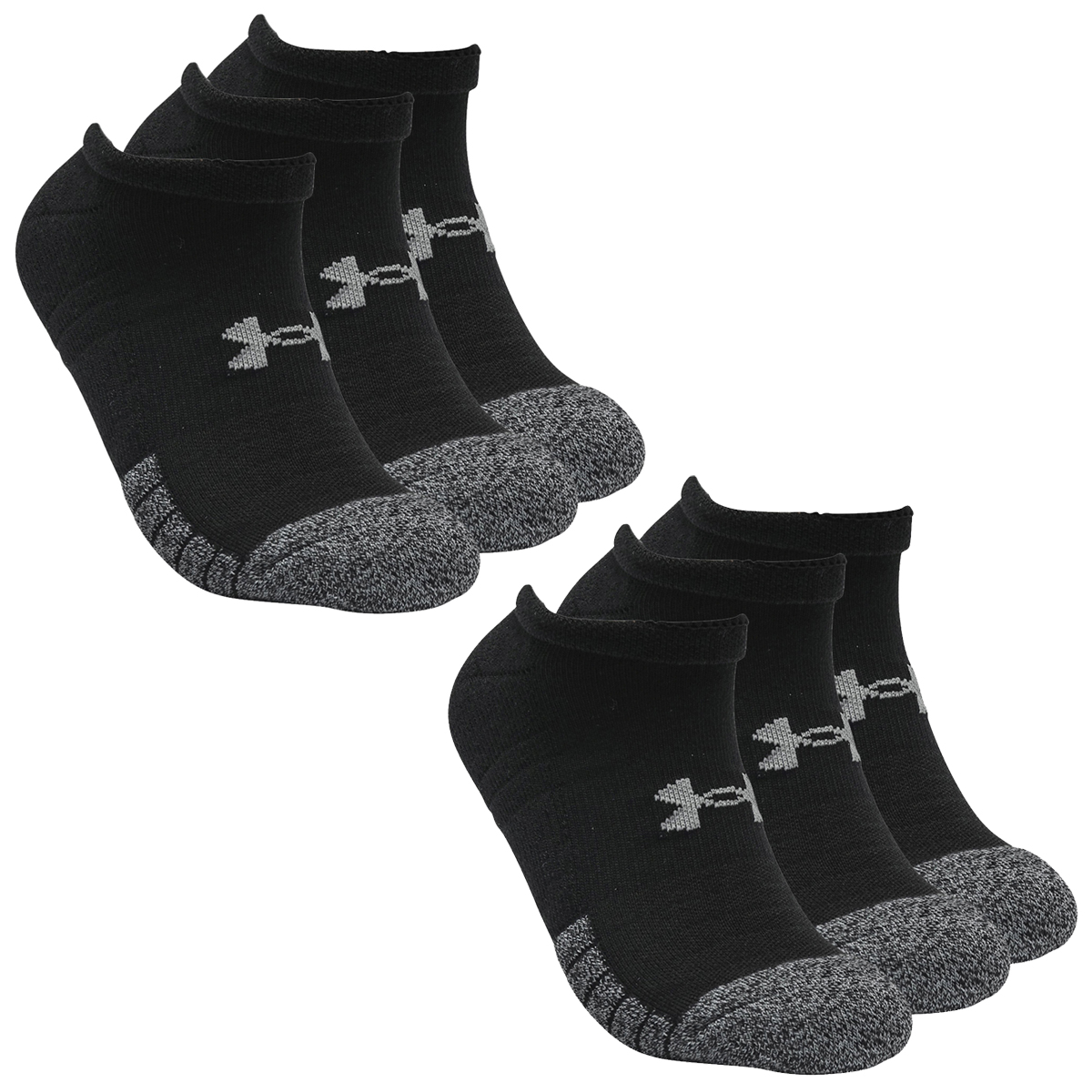 6 Paar Under Armour HeatGear No Show Sneaker Socken Unisex Kurzsocke von Under Armour