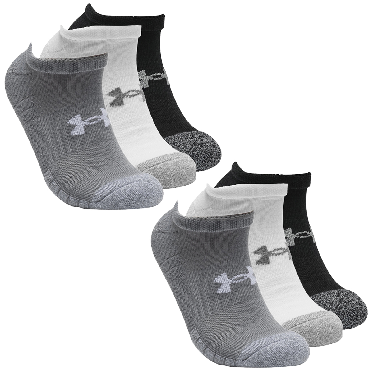 6 Paar Under Armour HeatGear No Show Sneaker Socken Unisex Kurzsocke von Under Armour