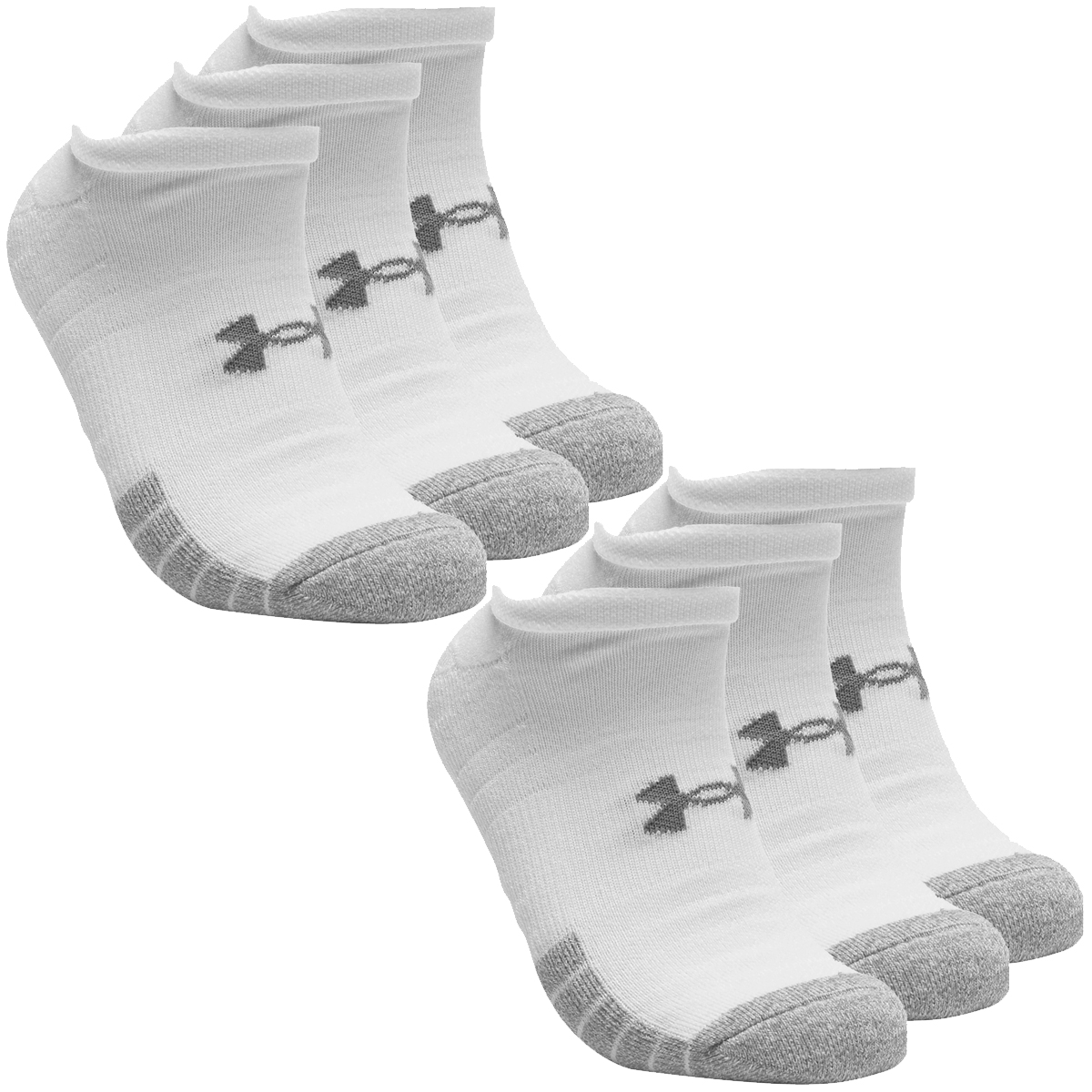 6 Paar Under Armour HeatGear No Show Sneaker Socken Unisex Kurzsocke von Under Armour