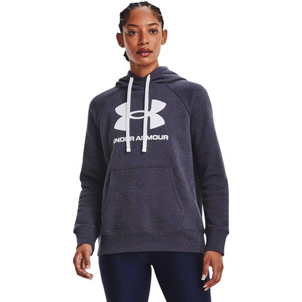 UNDER ARMOUR Damen Langarm Rival Fleece Logo Hoodie von Under Armour