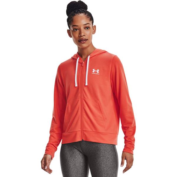 UNDER ARMOUR Damen Langarm Rival Terry FZ Hoodie von Under Armour