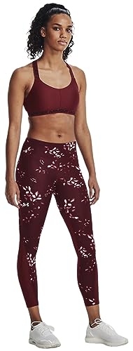 UNDER ARMOUR Damen UA Mileage Ankle Super Light Heat Gear Tights Leggings, Rot/Ausflug, einfarbig (Getaway Solids), M von Under Armour