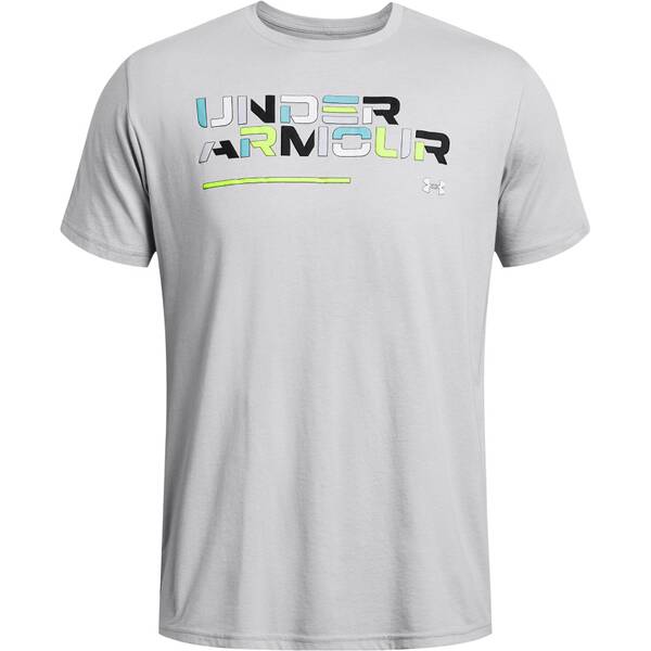 UNDER ARMOUR Herren Shirt UA COLORBLOCK WORDMARK SS von Under Armour