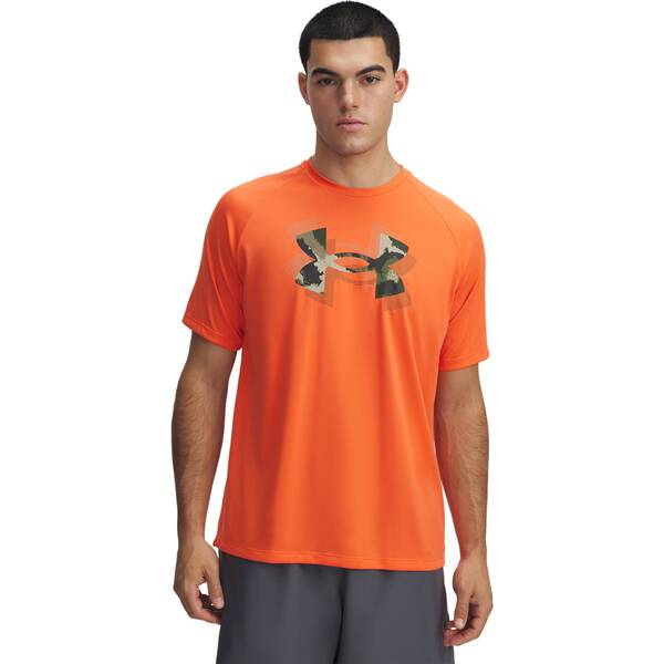 UNDER ARMOUR Herren Shirt UA M TECH PRINT FILL SS von Under Armour