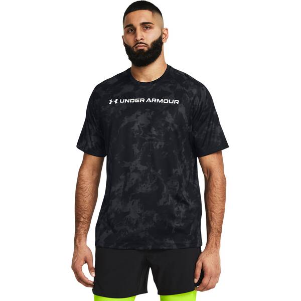 UNDER ARMOUR Herren Shirt UA TECH ABC CAMO SS von Under Armour