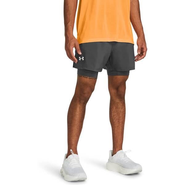 UNDER ARMOUR Herren Shorts UA LAUNCH 5'' 2-IN-1 SHORT von Under Armour