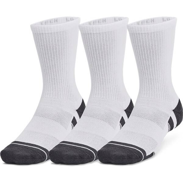 UNDER ARMOUR Herren Socken UA PERFORMANCE TECH 3PK CREW von Under Armour