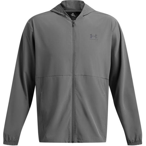 UNDER ARMOUR Herren Unterjacke UA VIBE WOVEN WINDBREAKER-GRY von Under Armour