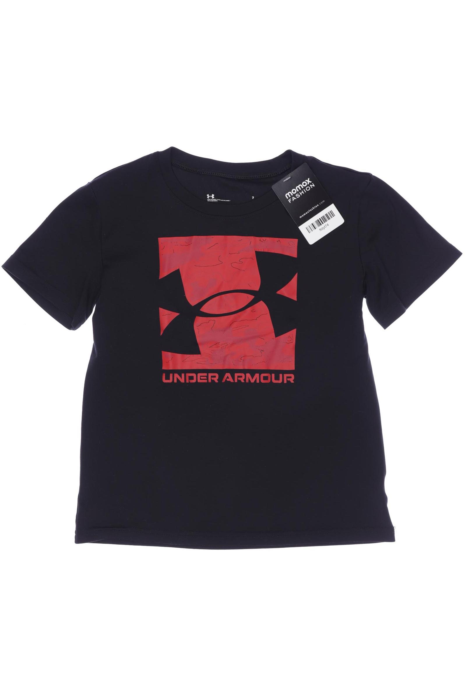 UNDER ARMOUR Jungen T-Shirt, schwarz von Under Armour