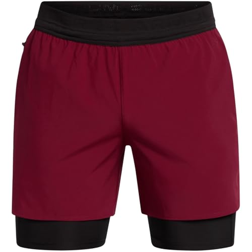 UNDER ARMOUR Peak Woven 2-in-1 Shorts L von Under Armour