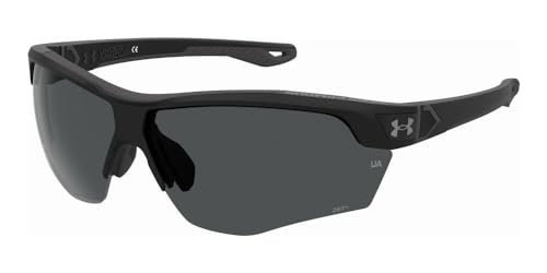 Under Armour Unisex UA Yard DUAL Sunglasses, 003 Matte Black, 76 von Under Armour