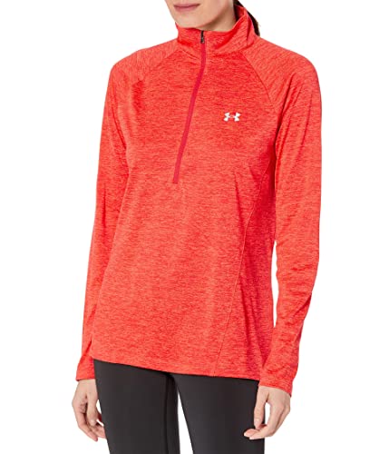 W's Tech 1/2 Zip - Twist, T-Shirt, von Under Armour