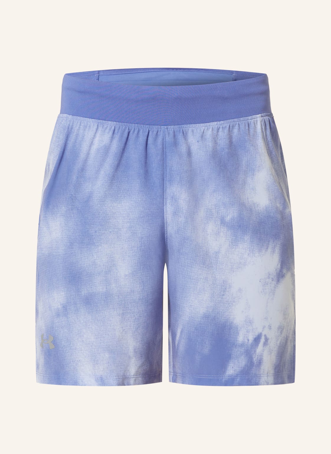 Under Armour 2-In-1-Laufshorts Launch Elite grau von Under Armour