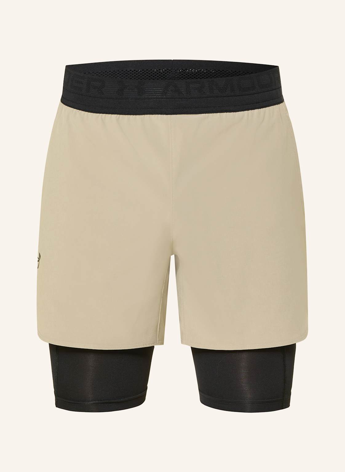 Under Armour 2-In-1-Trainingsshorts Ua Vanish Elite beige Under Armour 2-In-1-Trainingsshorts Ua Vanish Elite beige von Under Armour
