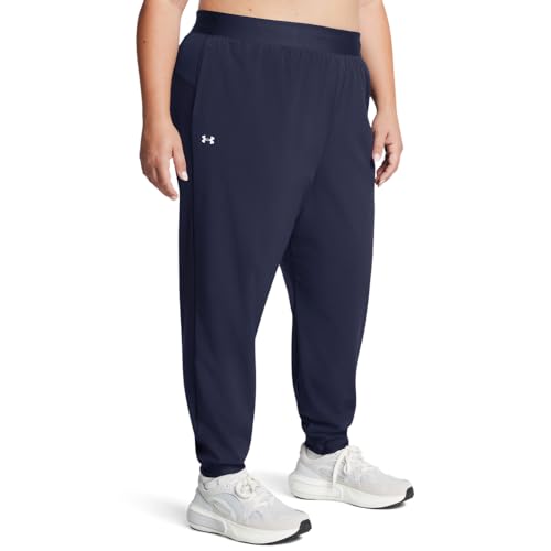 Under Armour ARMOURSPORT HIGH RISE WVN PNT MIDNIGHT NAVY - XS von Under Armour