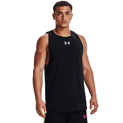 Under Armour Baseline Cotton Tanktop Herren schwarz/grau, S von Under Armour