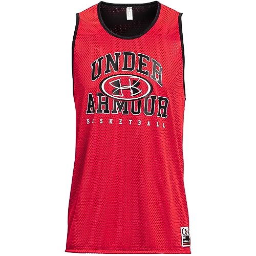 Under Armour Baseline Reversible Jersey Tanktop Herren rot/schwarz, L von Under Armour