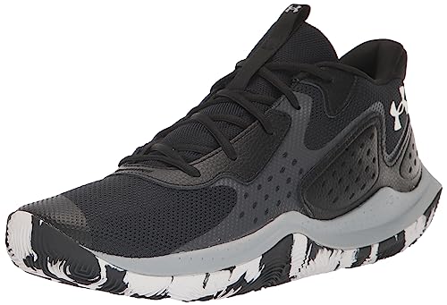 Under Armour Unisex UA 23 Basketball Schuhe, Black/Jet Gray/White, 44.5 EU von Under Armour