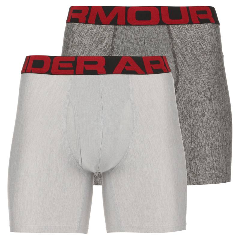 Under Armour Boxerjock 6 Zoll Boxershort 2 er Pack Herren Unterhose Shorts von Under Armour