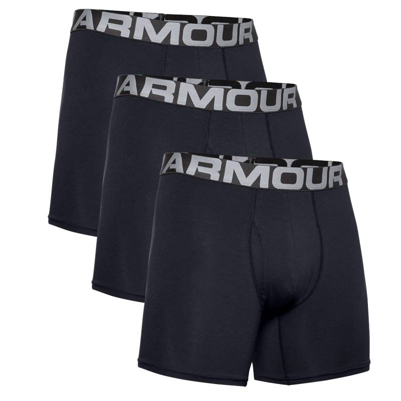 Under Armour Boxerjock 6 Zoll Boxershort 3 er Pack Herren Unterhose Shorts von Under Armour