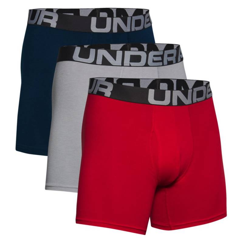 Under Armour Boxerjock 6 Zoll Boxershort 3 er Pack Herren Unterhose Shorts von Under Armour