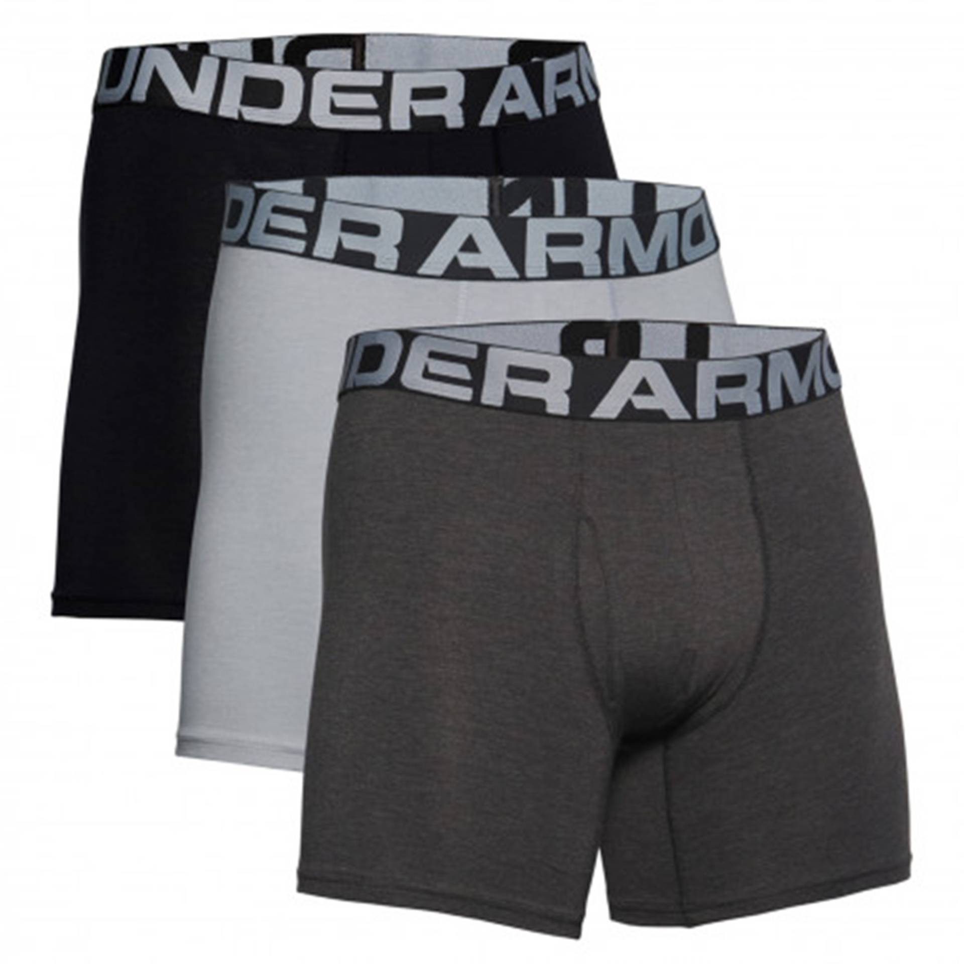 Under Armour Boxerjock 6 Zoll Boxershort 3 er Pack Herren Unterhose Shorts von Under Armour