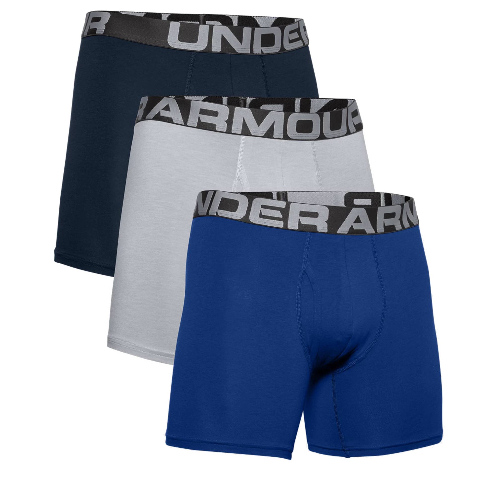 Under Armour Boxerjock 6 Zoll Boxershort 3 er Pack Herren Unterhose Shorts von Under Armour