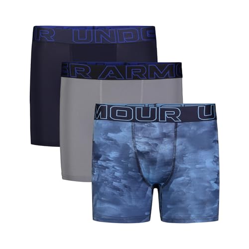 Under Armour Boy's Sticker Pop Boxer-Set, 2er-Pack (große Kinder), 3er-Pack Windstream-Druck, L von Under Armour