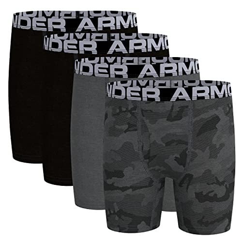 Under Armour Boys Ua 4pk Camo Cotton Boxer Set Underwear, Assorted, 12 US von Under Armour