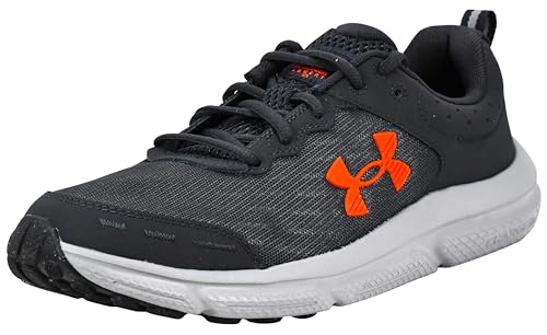 Under Armour Charged Assert 10 Herren-Laufschuh, (016) anthrazit/anthrazit/ares rot, 42.5 EU von Under Armour