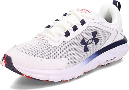 Under Armour Charged Assert 9 Herren-Laufschuh, Weißer gehärteter Stahl, gehärteter Stahl, 41 EU von Under Armour