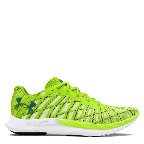 Under Armour Charged Breeze 2 Herren-Laufschuh, (301) High Vis Gelb/Schwarz/Hydroblaugrün, 46 EU von Under Armour