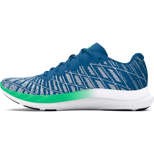 Under Armour Charged Breeze 2 Herren-Laufschuh, (405) Photon Blue/Vapor Green/White, 46 EU von Under Armour