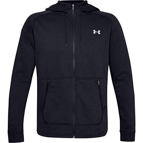 Under Armour Herren Charged Cotton Zip Fleece Voll Hoody - Schwarz - S von Under Armour