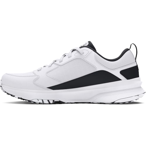 Under Armour Charged Edge Herren-Sneaker, (101) Weiß/Weiß/Schwarz, 44 EU X-Weit von Under Armour