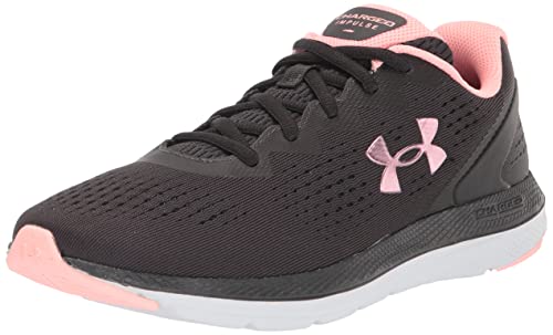 Under Armour Damen Charged Impulse 2 Laufschuh, Jet Grey (107)/Pink Sands, 38 EU von Under Armour