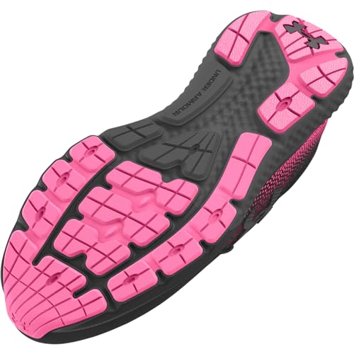 Under Armour Charged Rogue 4 Damen-Laufschuh, (101) Anthrazit/Fluo Pink/Castlerock, 39 EU von Under Armour