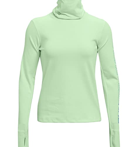 Under Armour ColdGear Empowered Funnel Laufsweatshirt Damen Mint, L von Under Armour