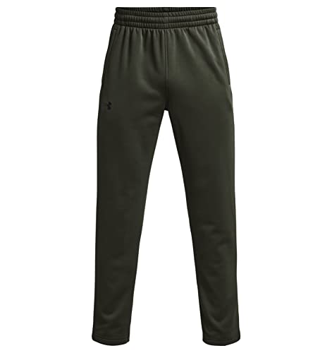 Under Armour Coldgear Herren Fleece Active Pants 1360701, Barock grün/schwarz - 310, Klein von Under Armour