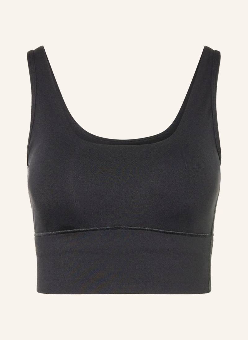 Under Armour Cropped-Top Meridian Fitted schwarz von Under Armour