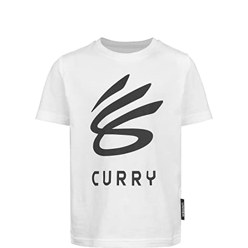 Under Armour Curry Logo Graphic T-Shirt Kinder weiß/schwarz, YSM von Under Armour