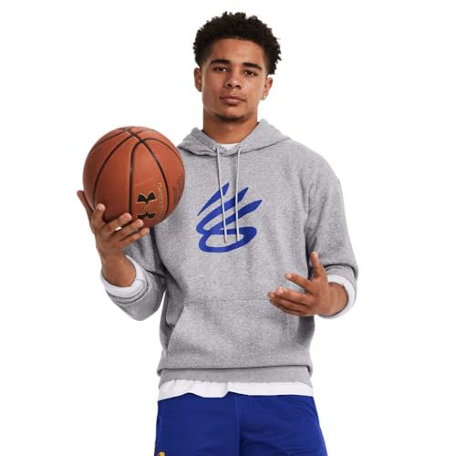 Under Armour Curry Splash Hoodie, 11 - Mod Gray Full Heather, XXL/3XL von Under Armour